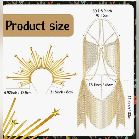 Cosplay AFRICAN PARTY JEWELRY SET. - Picture 5 of 6